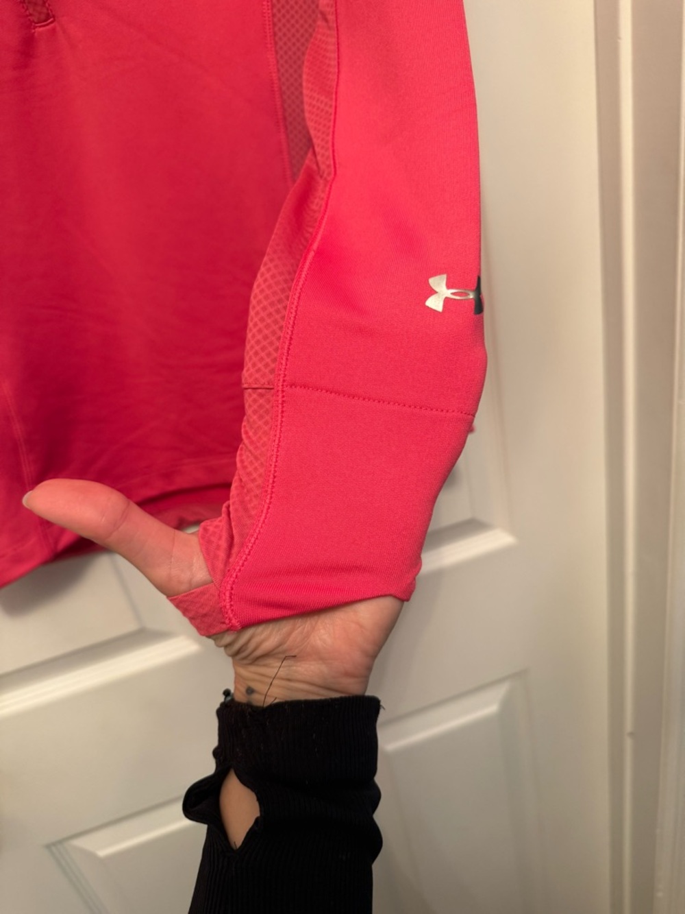 Penn State Under Armour Hot Pink Quarter-Zip - Picture 4 of 11